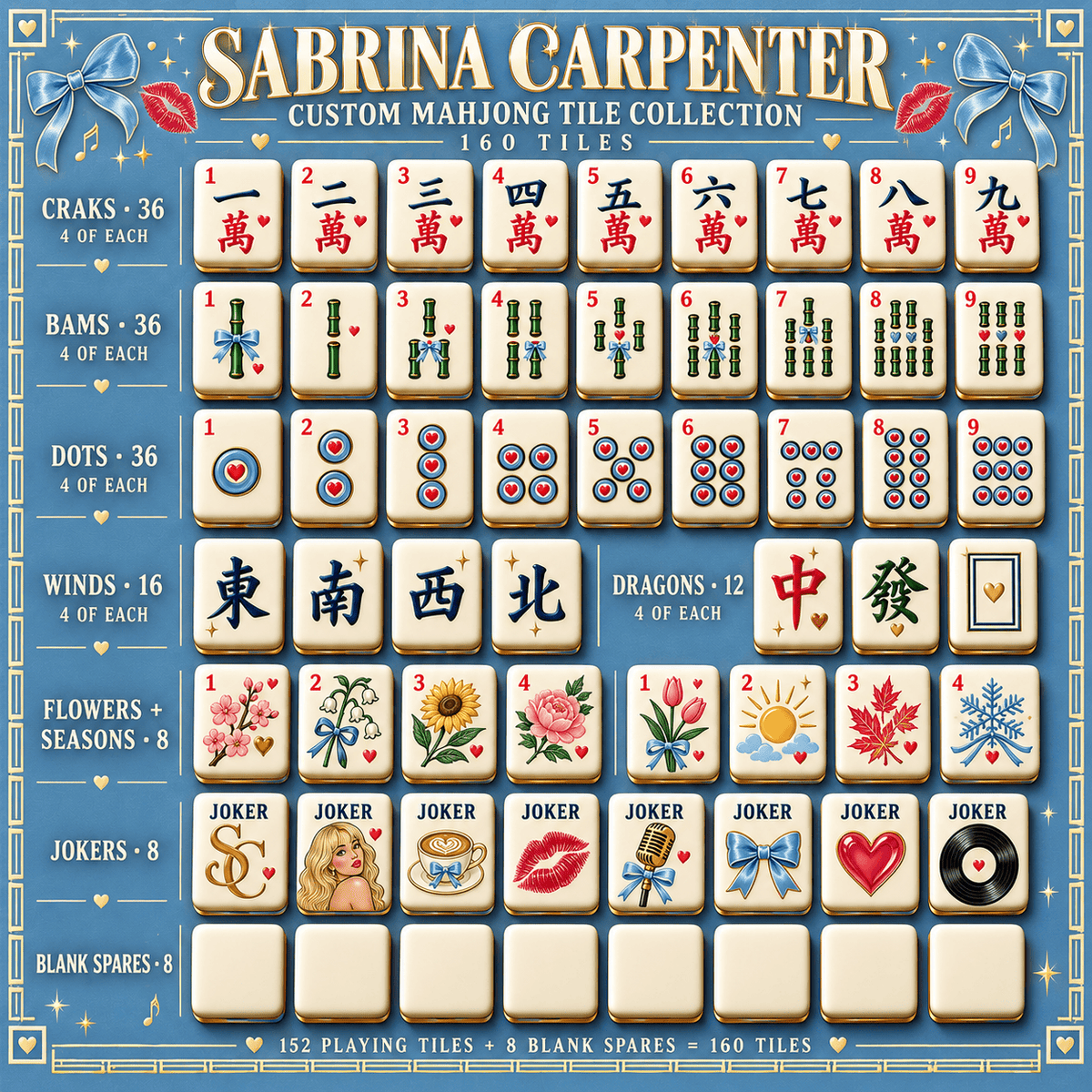 SBCP Premium Mahjong Set – Game Night Edition PNPA