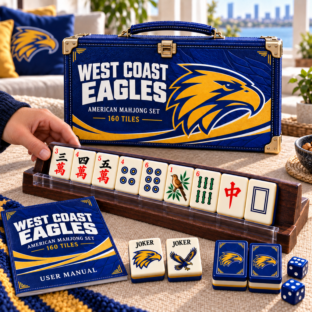 Premium WCE Mahjong Tiles Set PVNA