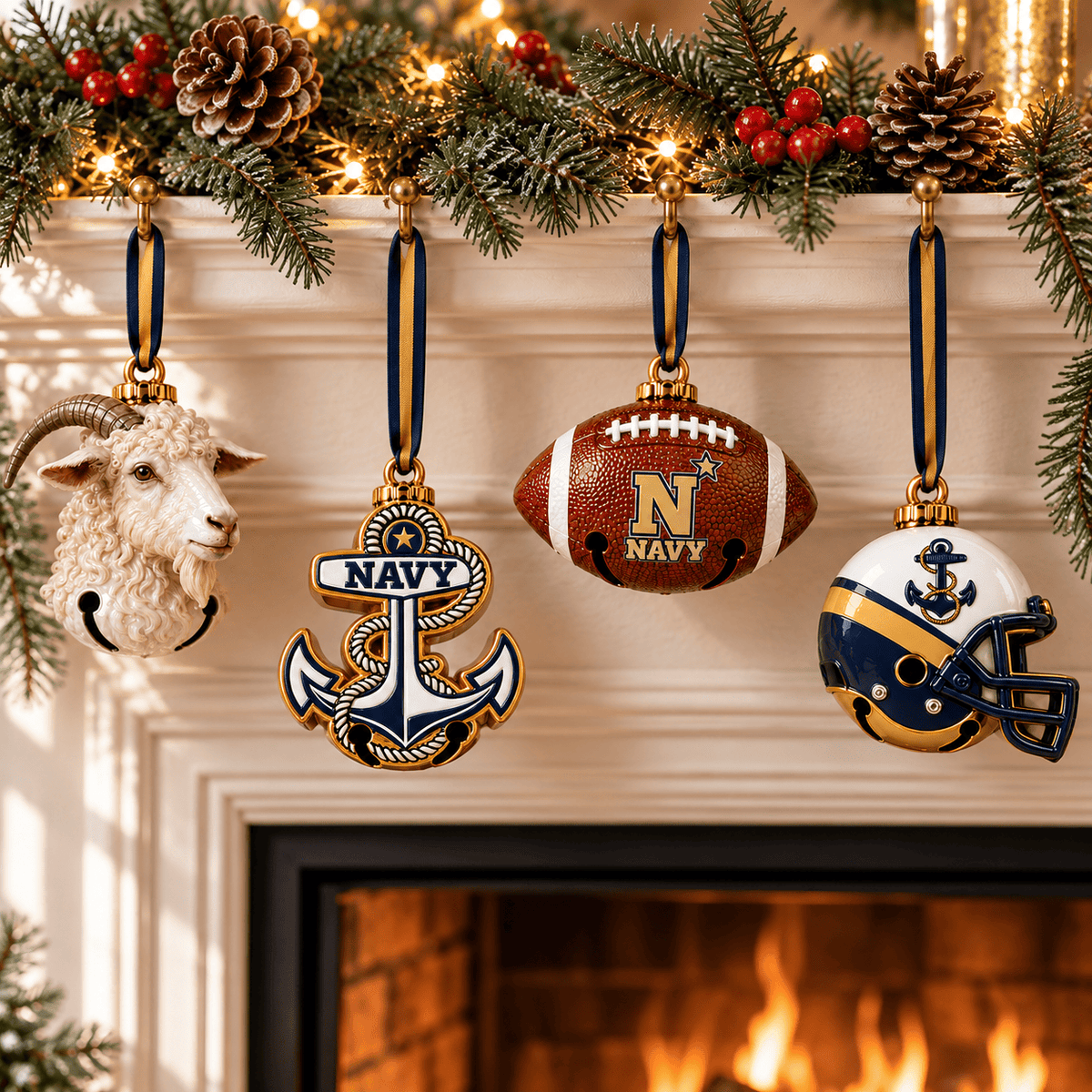 Premium NMSM Christmas Bell Ornament PVNA