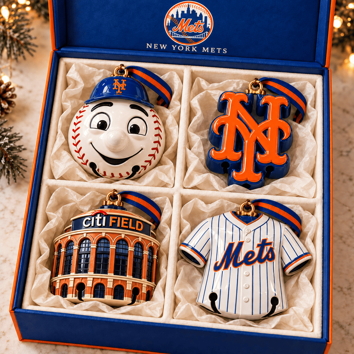Premium NYM Christmas Bell Ornament TTMH