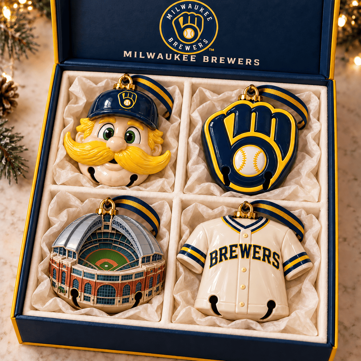 Premium MLKB Christmas Bell Ornament TTMH