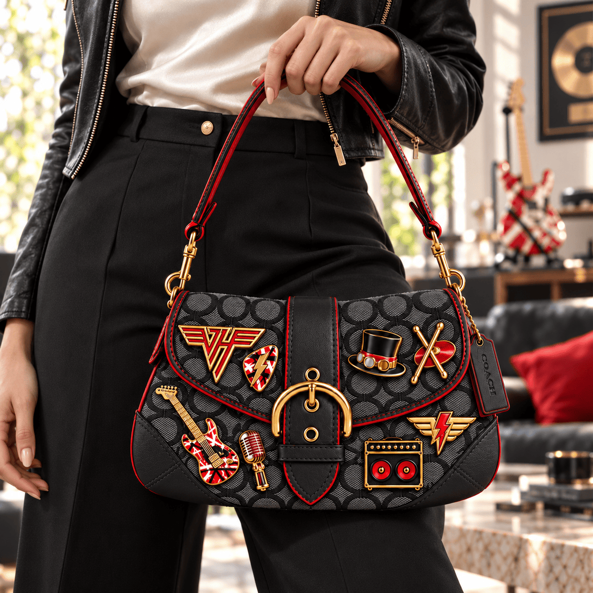 Premium VHL Soho Bag With Charm NPL