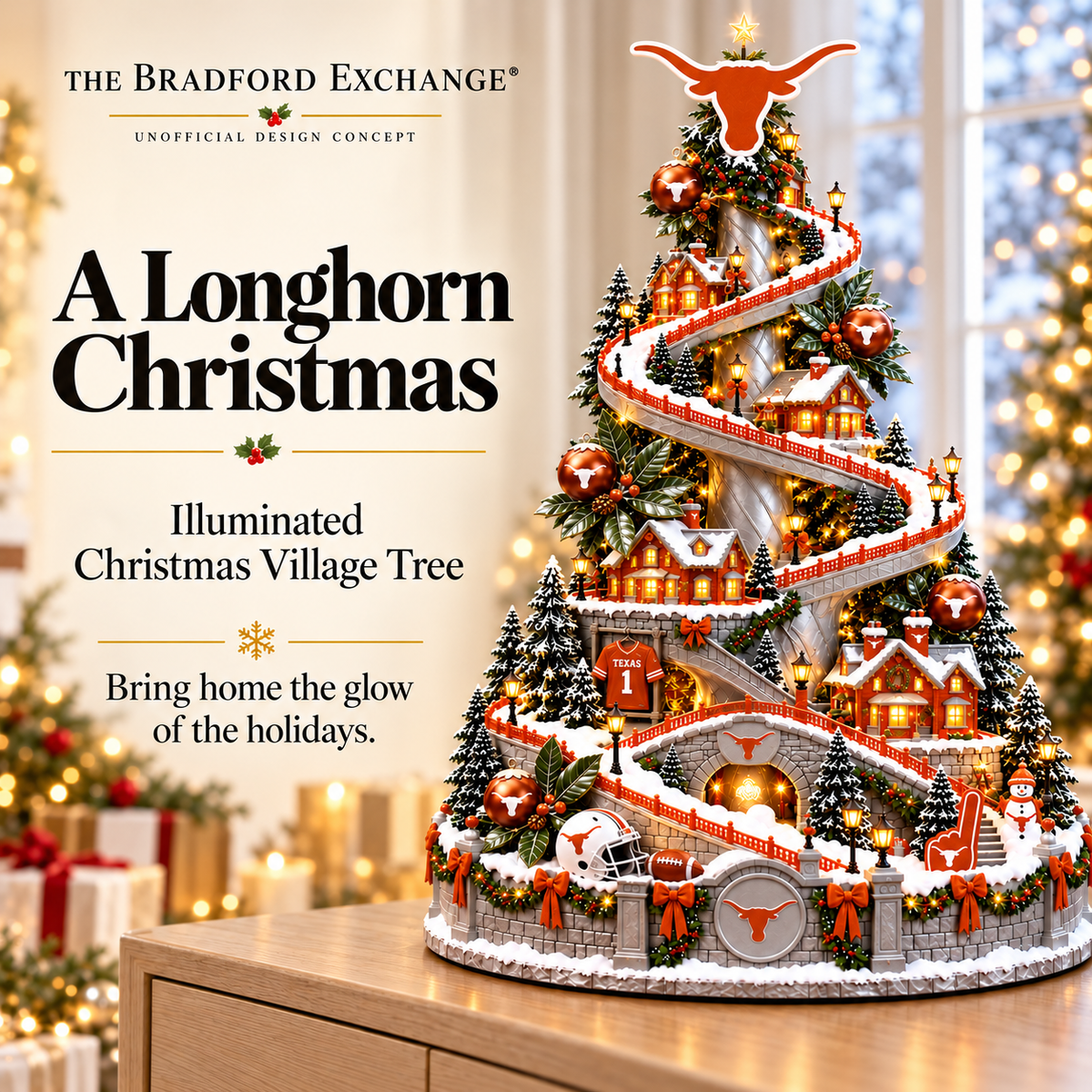 TLS Christmas Village Tree DNBN