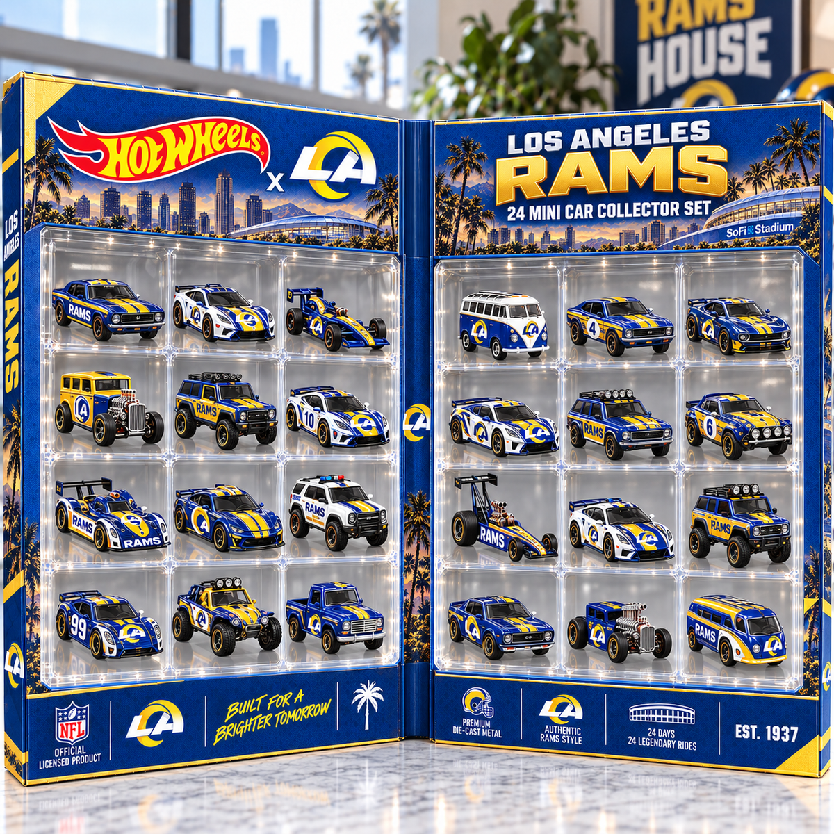 LARS Premium Mini Car Advent Calendar NTNA