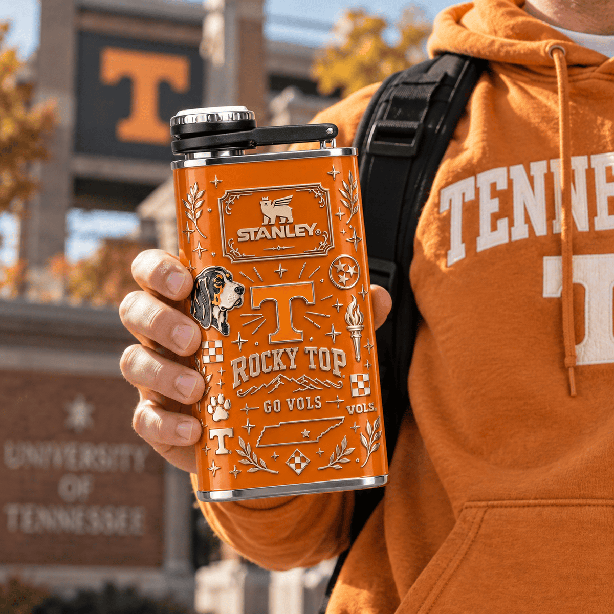 TVF Classic Easy-Fill Flask HTTT