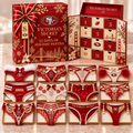 SF49 12 Days of Holiday Panties Advent Calendar BMD
