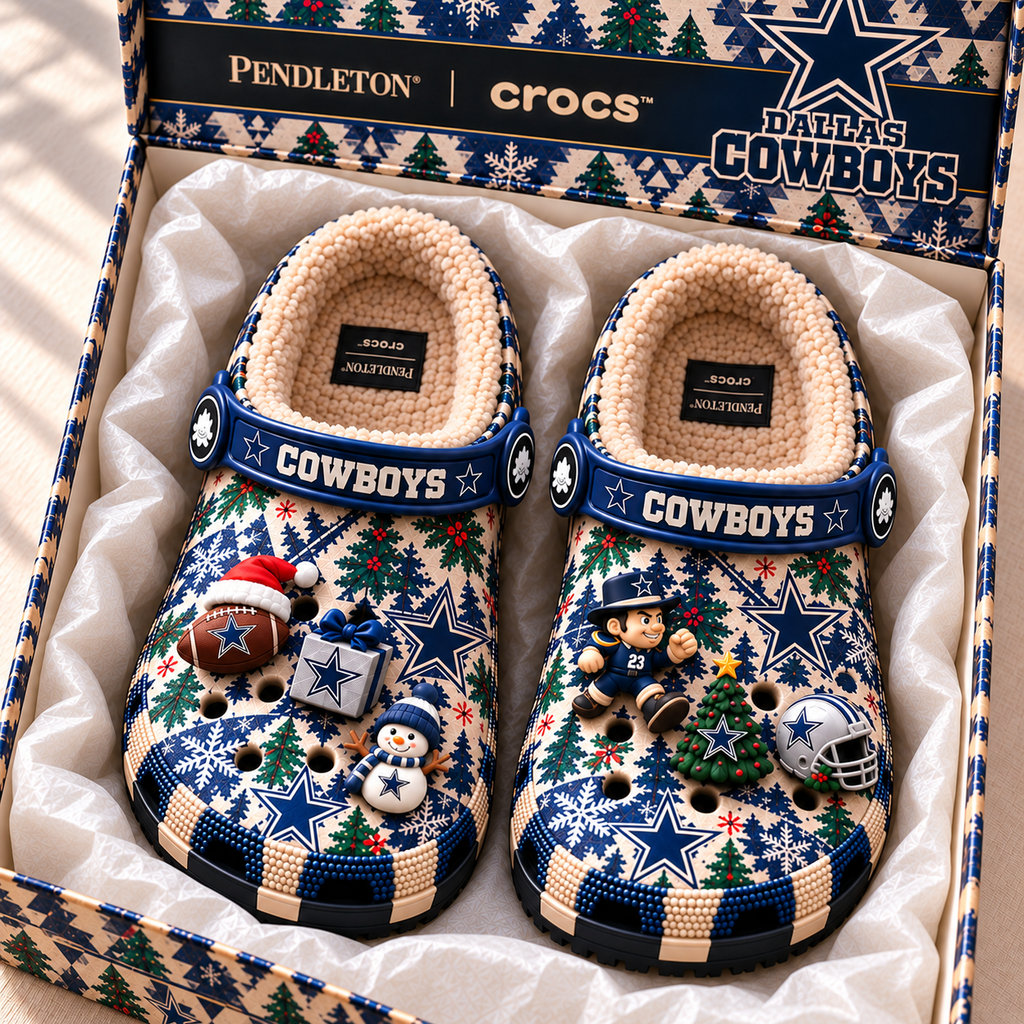 DLCB Premium Fleece-Lined Crocs Clogs NTTB