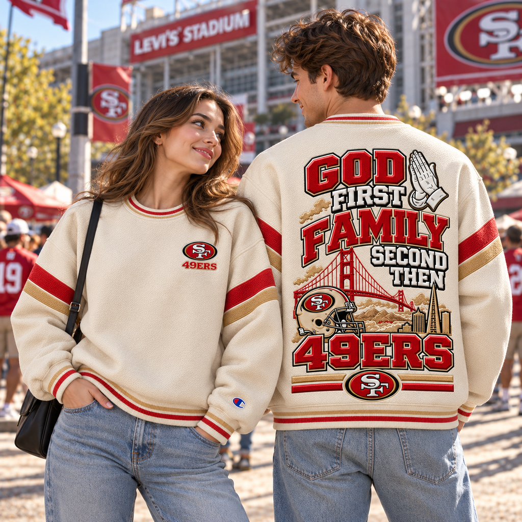 SF49 Premium Embroidered Crewneck Sweatshirt BMD