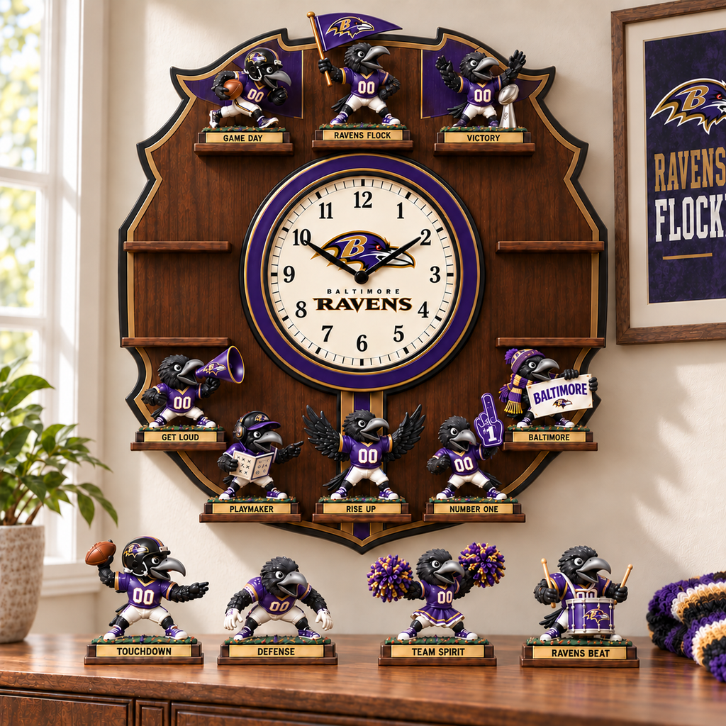 BTR Premium Mascot Sculpture Clock Collection PTKL