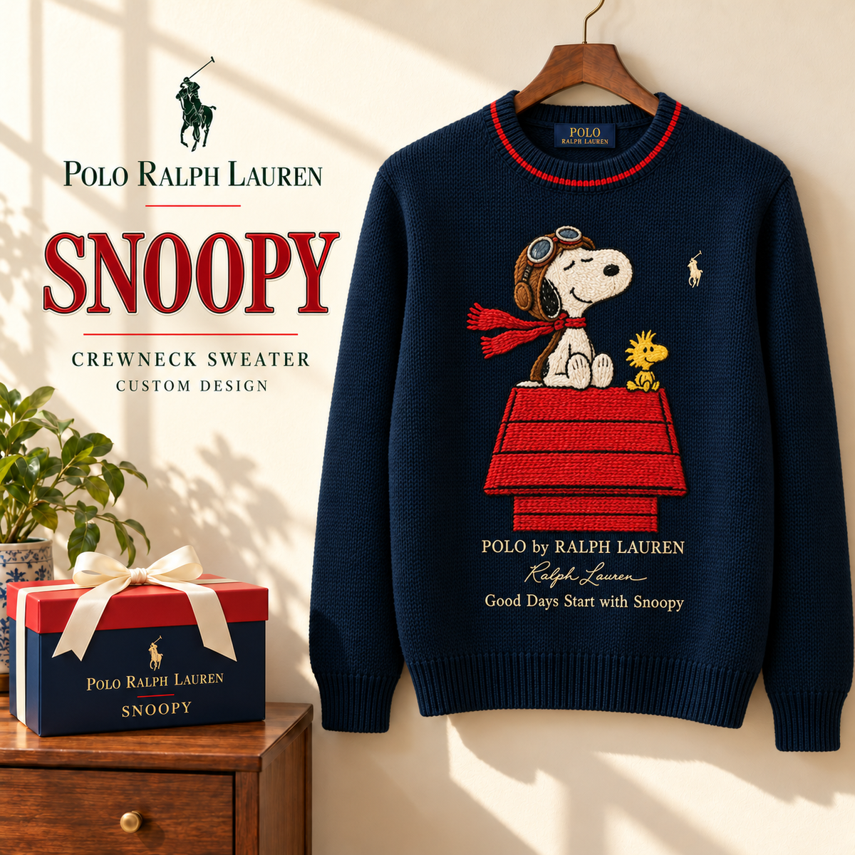 SNPY Premium Crewneck Swerater NHVH