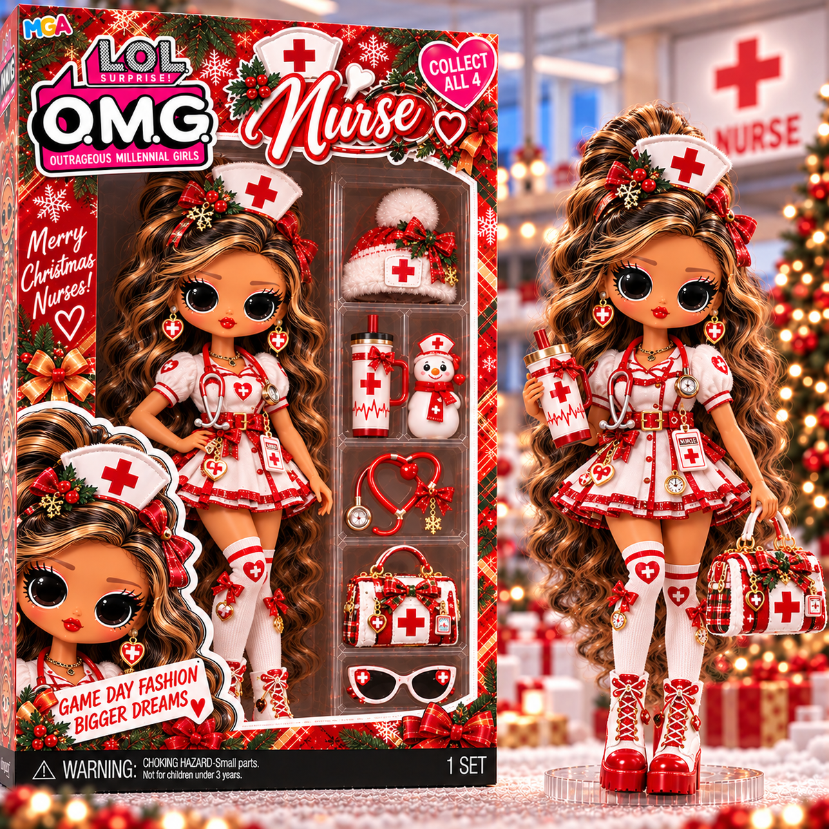 NURSE Iconic Fashion Doll Collector Edition NTNA
