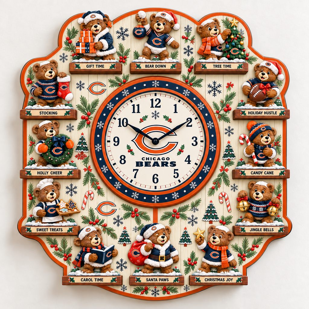 CCB Premium Christmas Sculpture Clock Collection PTKL