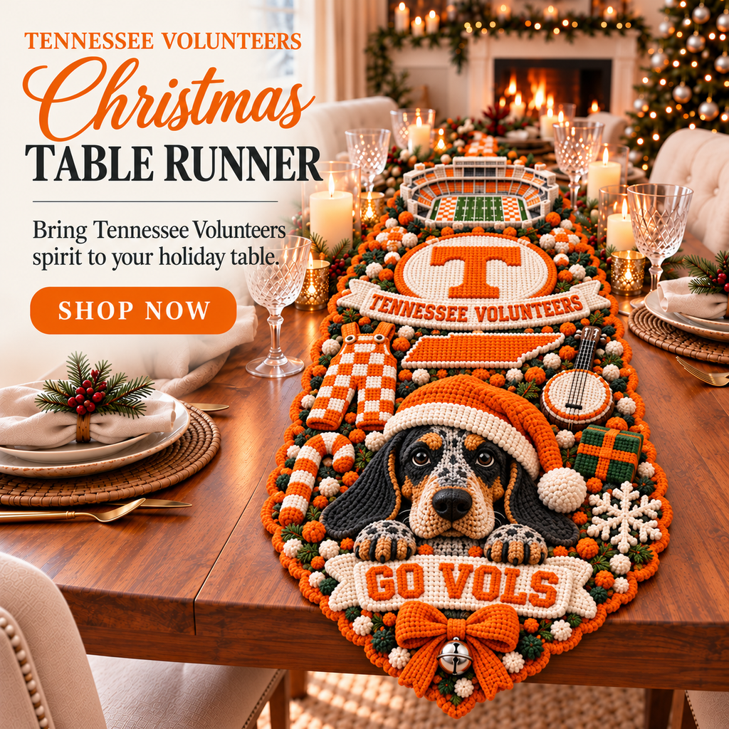 Premium TVF Crochet Table Runner NTVA