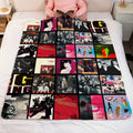 DRDR Albums Collage Sherpa Blanket DNBN