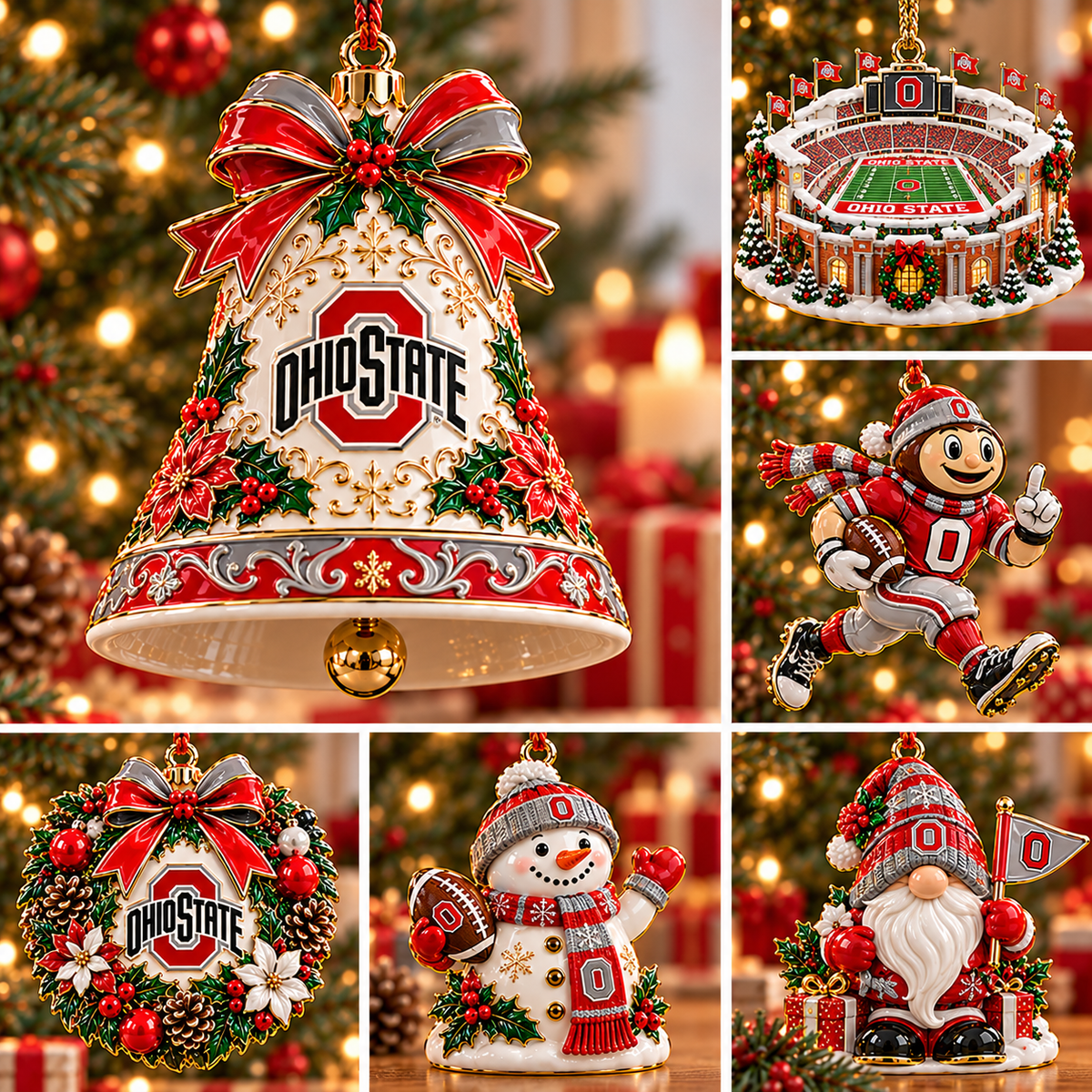 OSB Premium Christmas Tree Ornament Set BMD