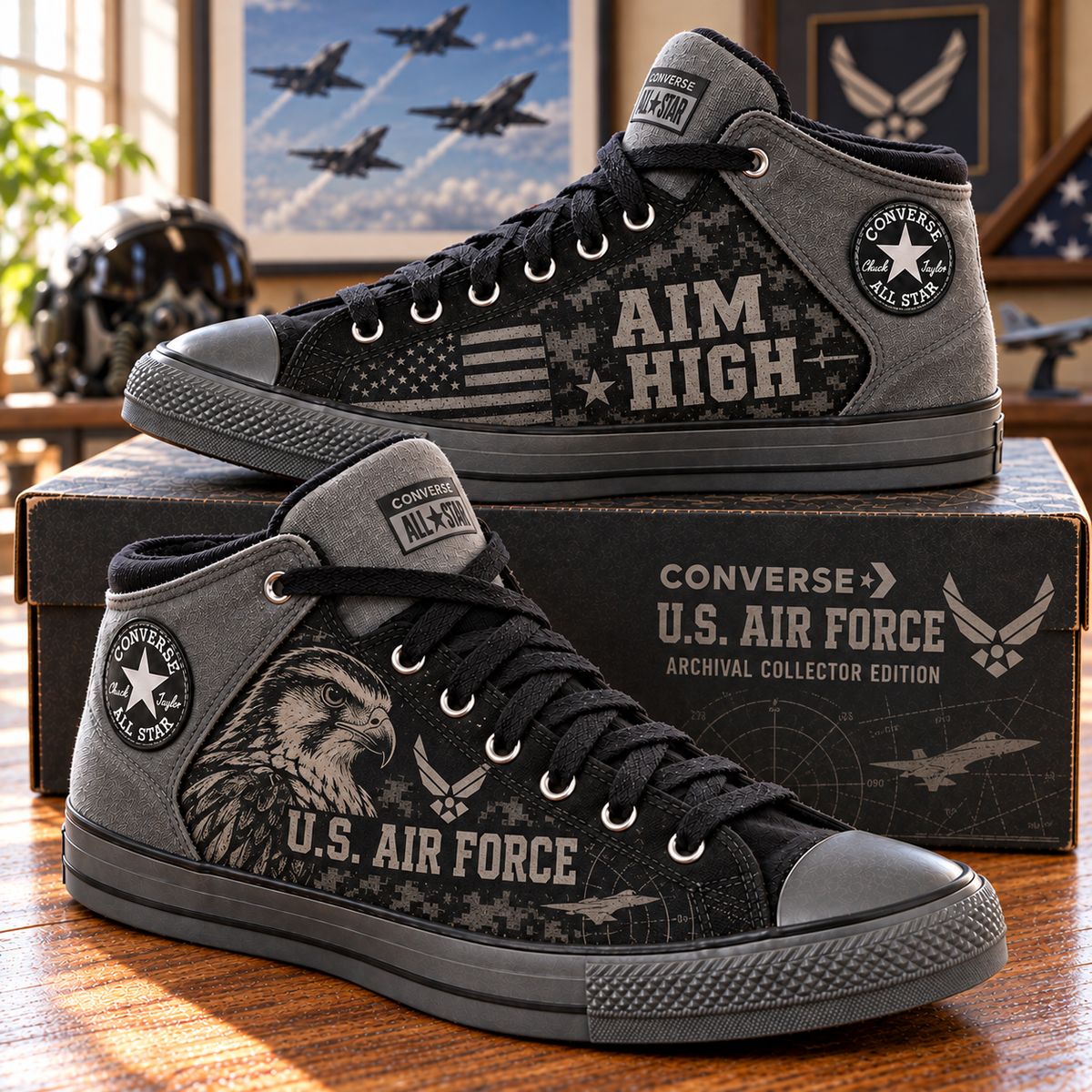 USAF PREMIUM VINTAGE SNEAKERS HQH