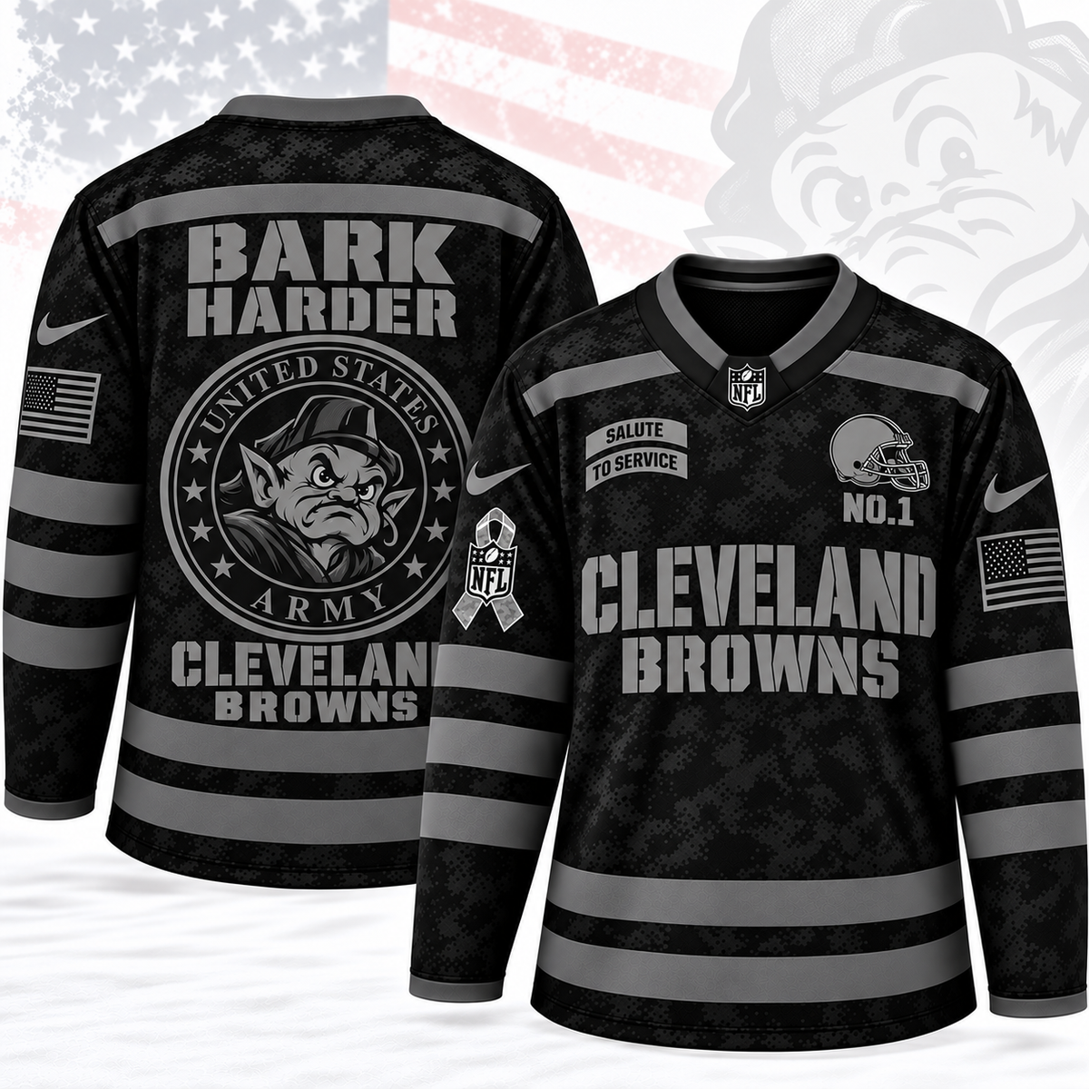 CLVB Camo Hockey Jersey NTTB