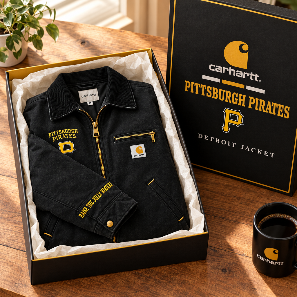 Pittsburgh Pirates MLB Embroidered Detroit Jacket