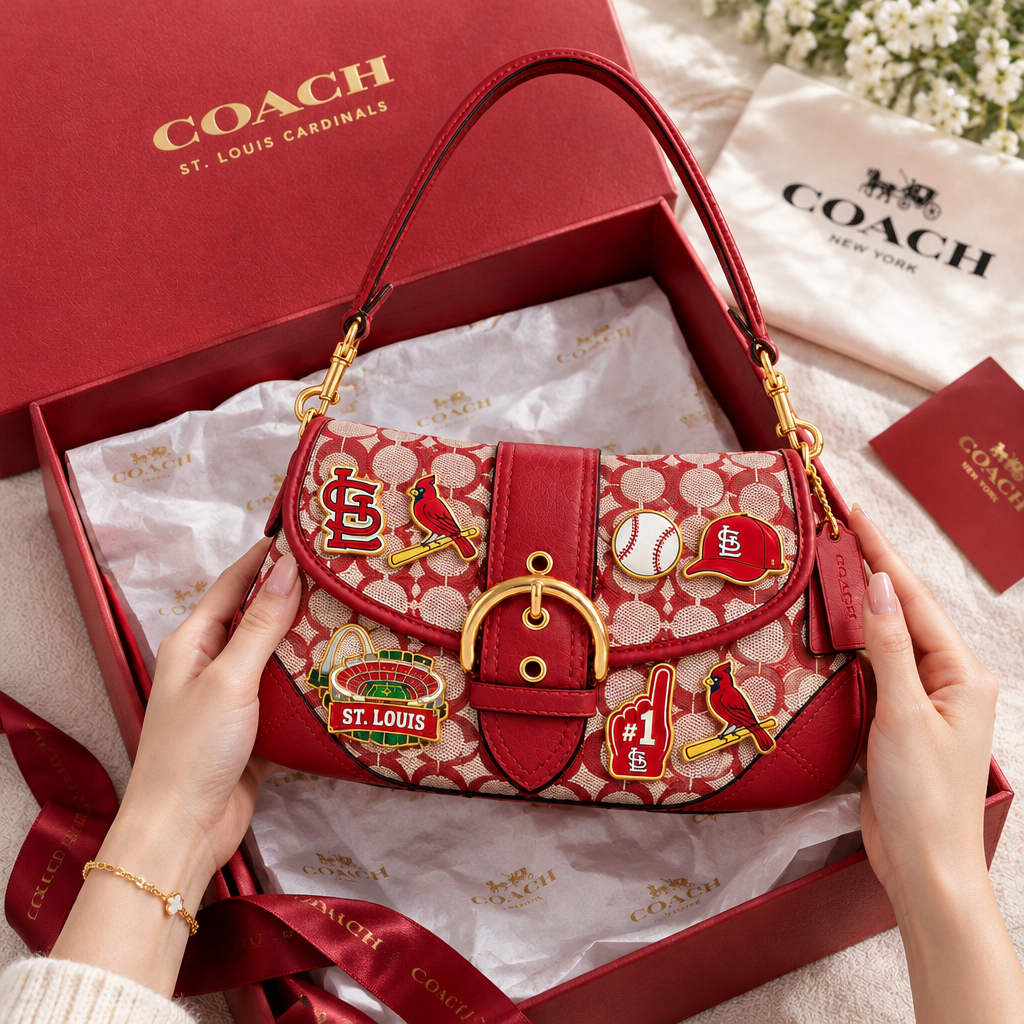 St Louis Cardinals Soho Bag With Charm