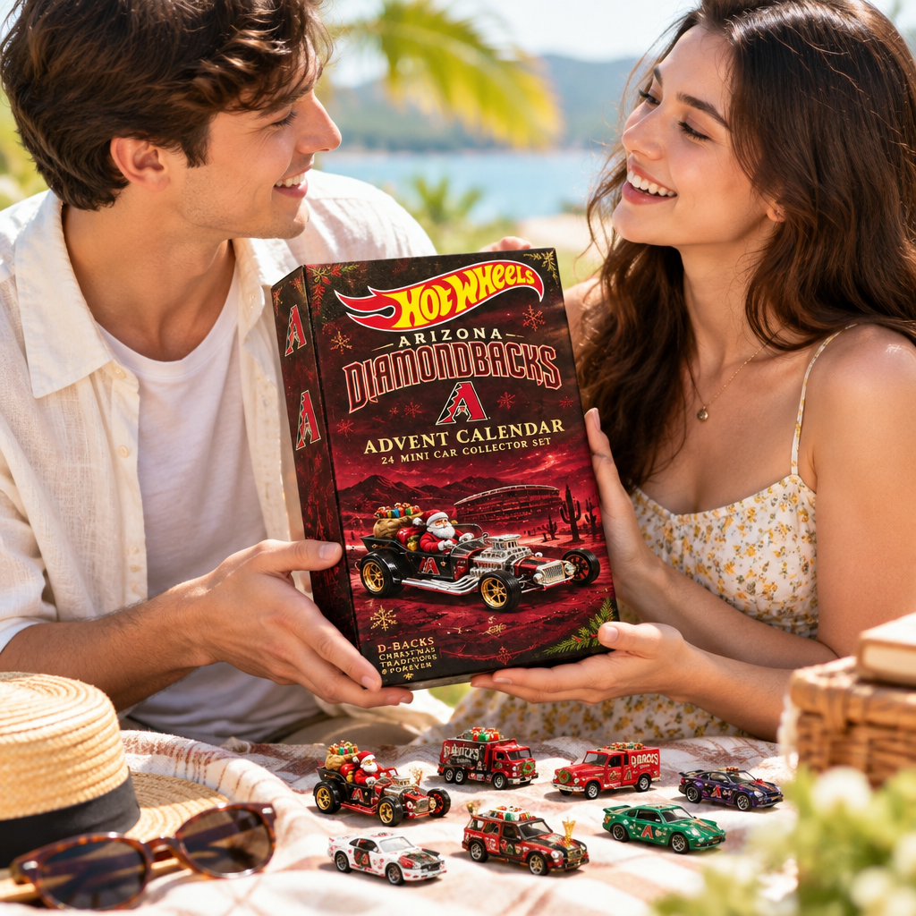 Arizona Diamondbacks Premium Mini Car Advent Calendar