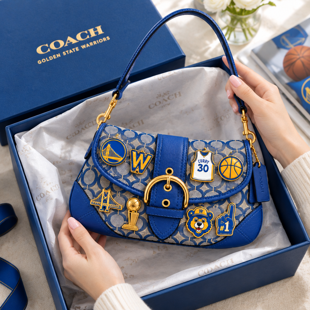 Golden State Warriors Soho Bag With Charm